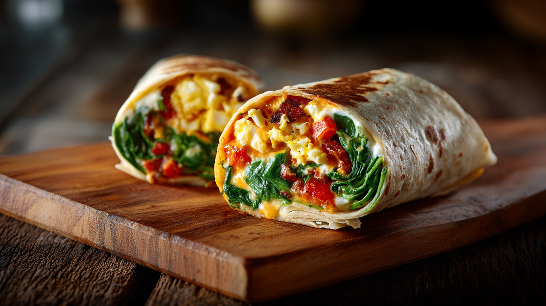Keto + GLP-1 Friendly Cottage Cheese Breakfast Burritos