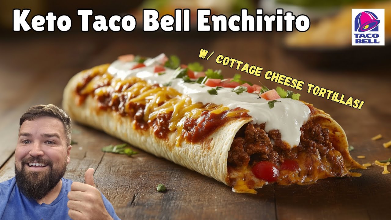 Keto Taco Bell Enchirito: The Ultimate "Fast-Food" Nostalgia Hack