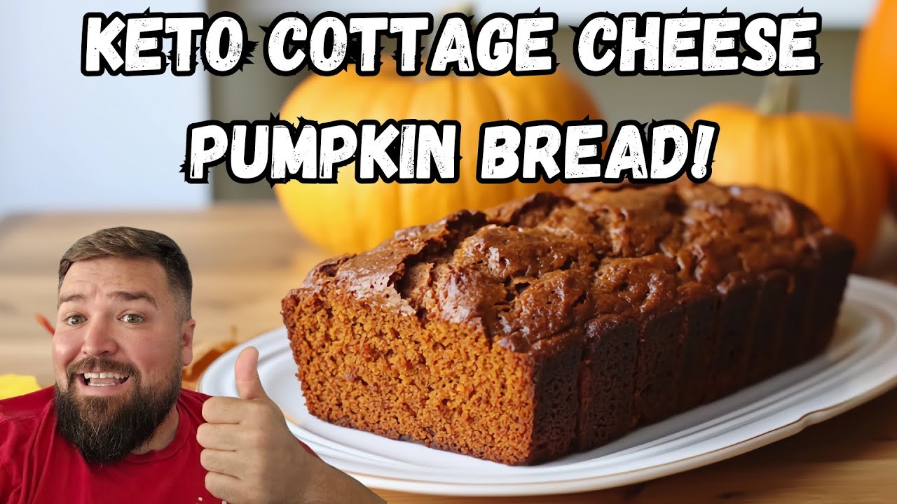Keto Pumpkin Bread with Cottage Cheese: The "Million-Dollar" Fall Loaf