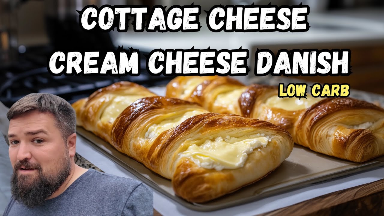 Keto Cottage Cheese Danish: The "Million-Dollar" Protein Pastry
