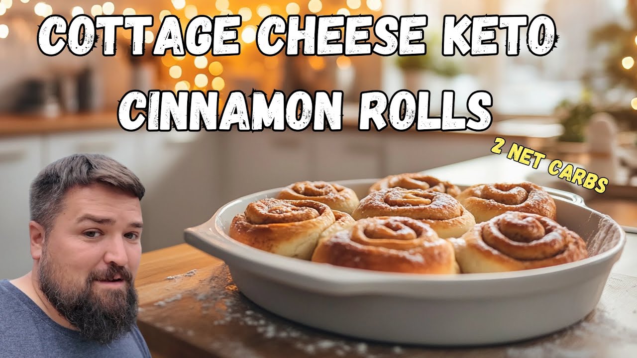 World’s Best Cottage Cheese Keto Cinnamon Rolls: The "Million-Dollar" Morning Hack