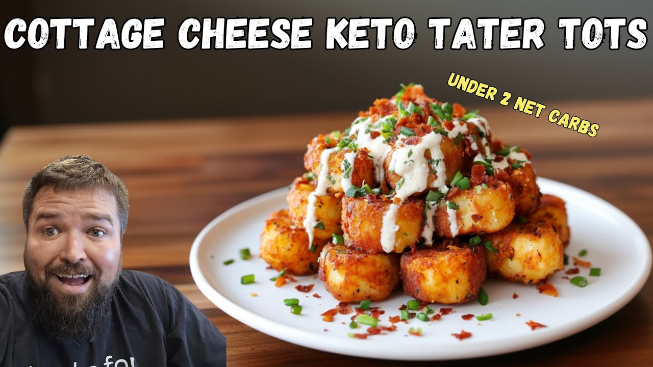 Loaded Keto Cauliflower Tater Tots: The "Million-Dollar" Side Dish