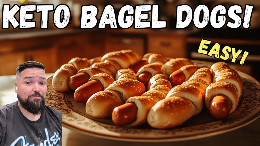 Keto Cottage Cheese Bagel Dogs: The "Million-Dollar" Protein Snack