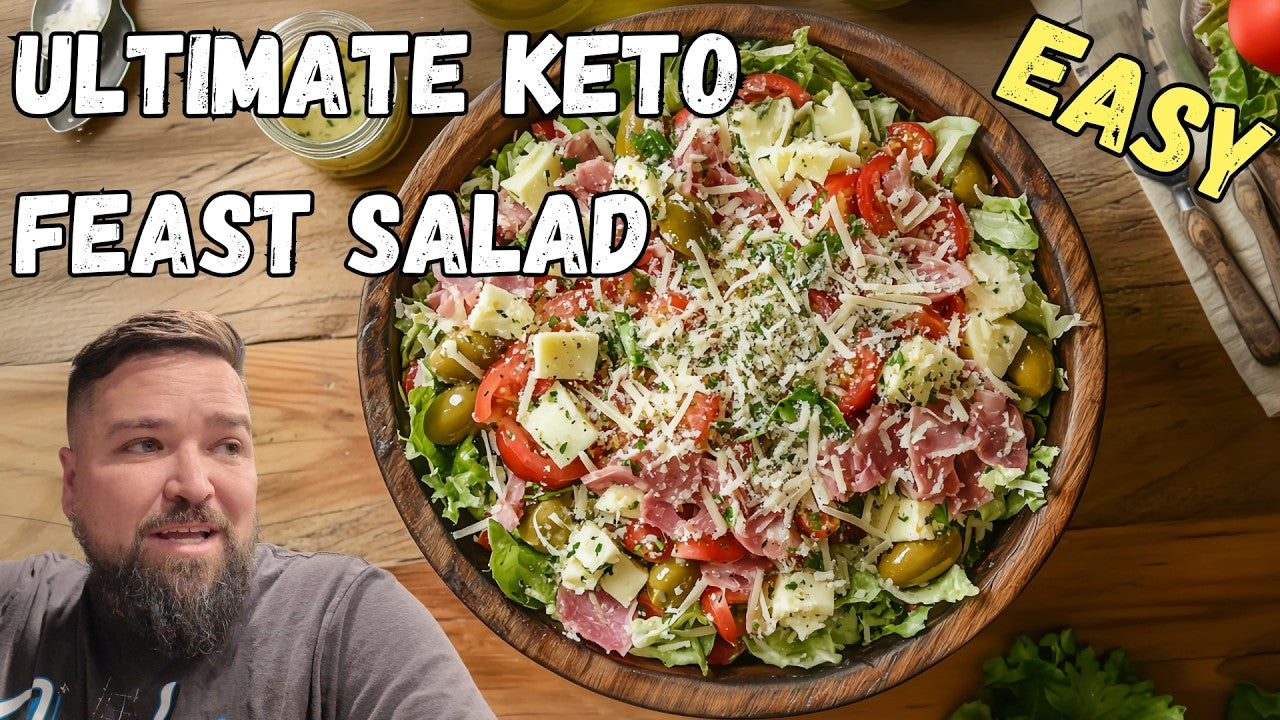 Keto Feast Salad: The "Million-Dollar" 1905 Inspired Classic