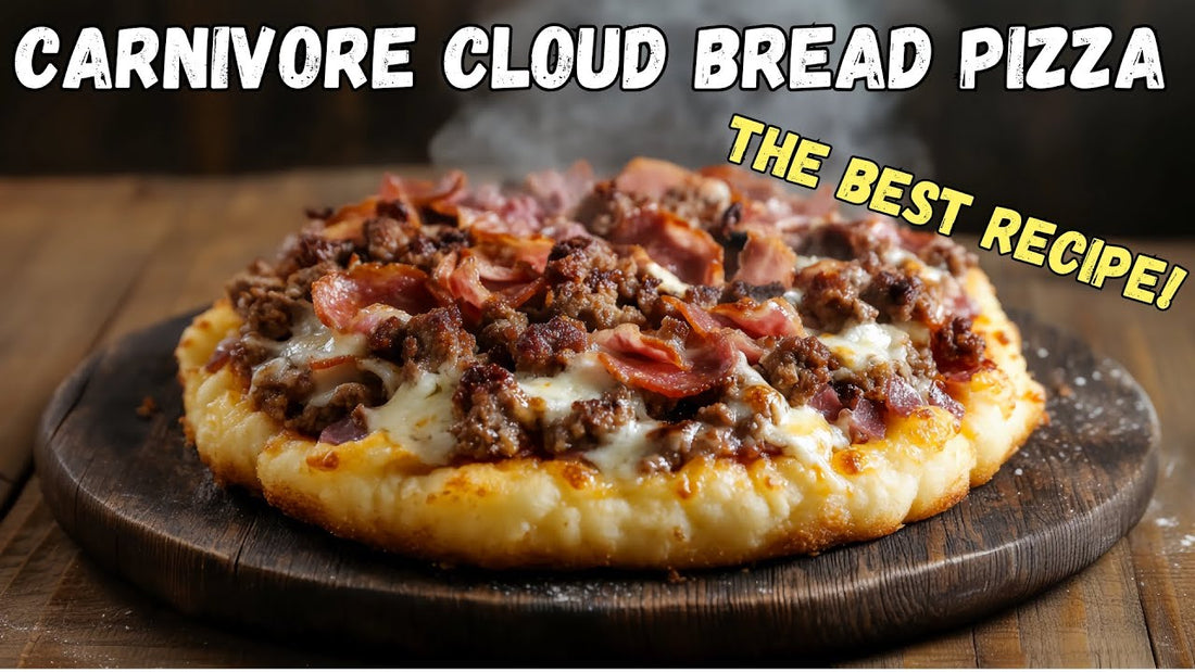 Carnivore Cloud Bread Pizza: The "Million-Dollar" Zero-Carb Masterpiece