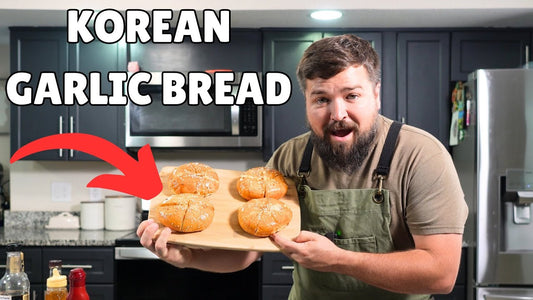 Elevated Korean Honey Garlic Bread: The Sweet &amp; Savory "Showstopper"