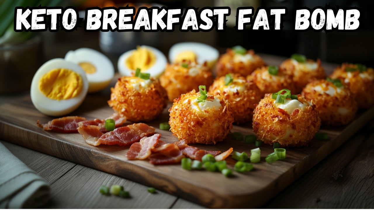 Keto Breakfast Fat Bombs: The "Million-Dollar" Savory Fuel Hack