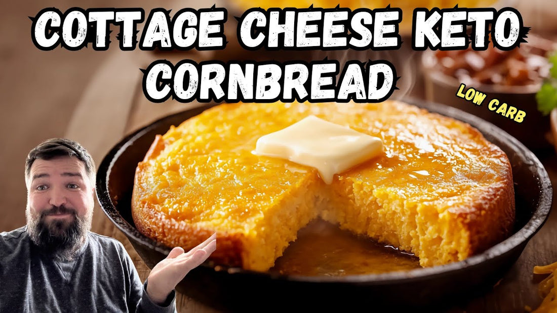 The World's Best Cottage Cheese Cornbread: The "Million-Dollar" Golden Loaf