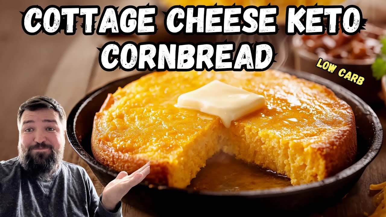 The World's Best Cottage Cheese Cornbread: The "Million-Dollar" Golden Loaf