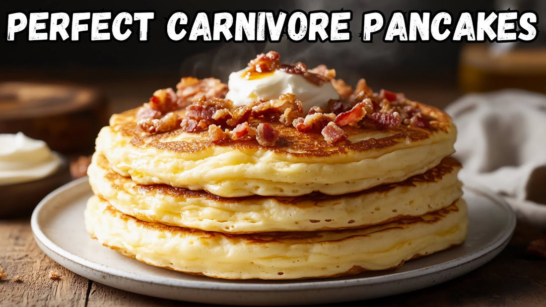 Carnivore Soufflé Pancakes: The "Million-Dollar" Airy Breakfast