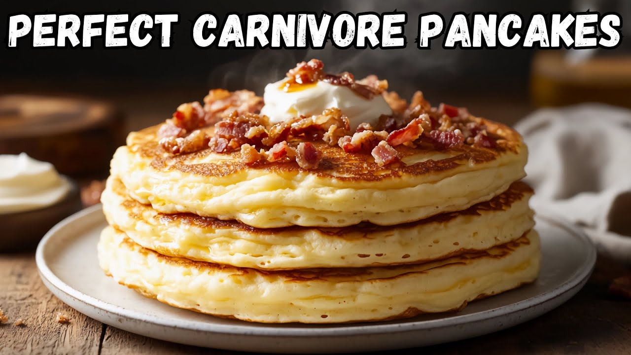 Carnivore Soufflé Pancakes: The "Million-Dollar" Airy Breakfast
