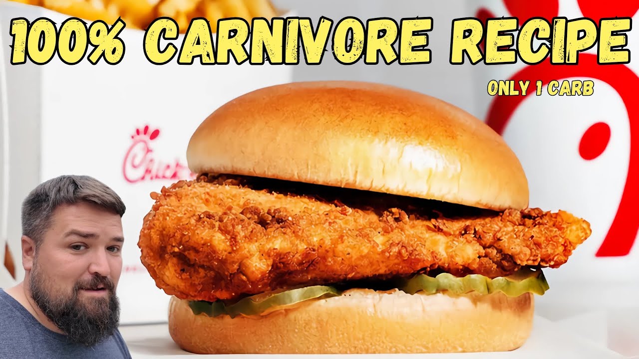 The Ultimate Carnivore Chick-fil-A Sandwich: The "Million-Dollar" Fast Food Remake