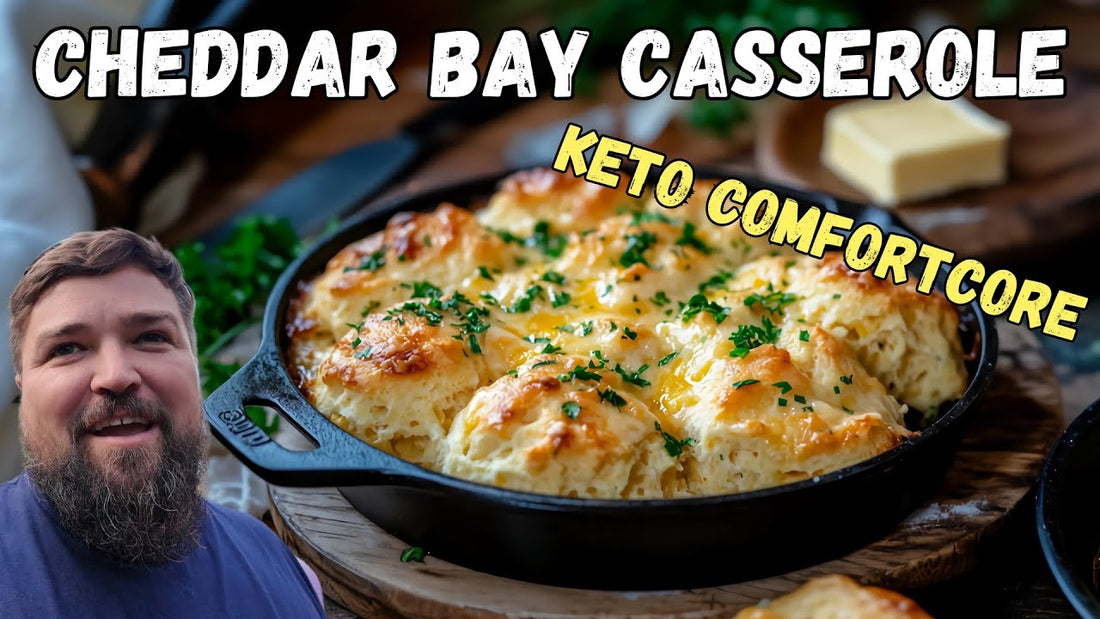 Keto Cheddar Bay Biscuit Casserole: The "Million-Dollar" Coastal Comfort