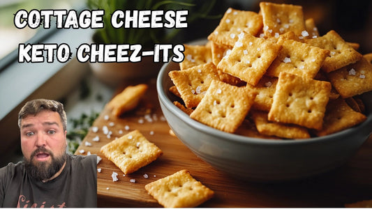 Bulletproof Keto Cottage Cheese Cheez-Its: The "Million-Dollar" Snap