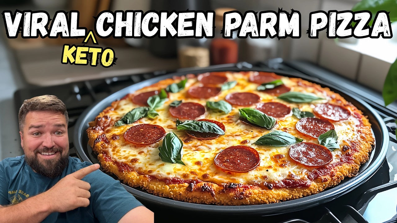 Keto Chicken Parm Pizza: The "Million-Dollar" Zero-Flour Masterpiece