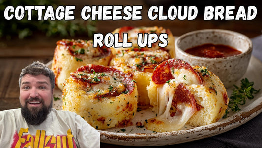 Keto Garlic Butter Cloud Bread Roll-Ups: The "Million-Dollar" Pizza Pinwheel