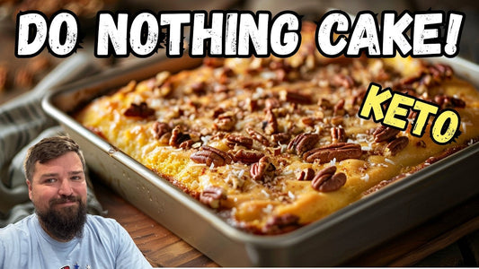 Keto Do Nothing Cake: The "Million-Dollar" Lazy Dessert Remake