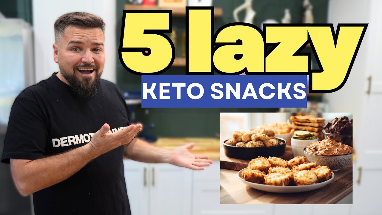 5 "Lazy Day" Keto Snacks: The "Million-Dollar" 10-Minute Trilogy