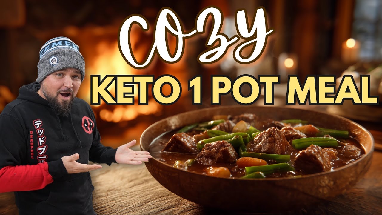 Keto "Cottage" Beef Stew: The "Million-Dollar" One-Pot Comfort