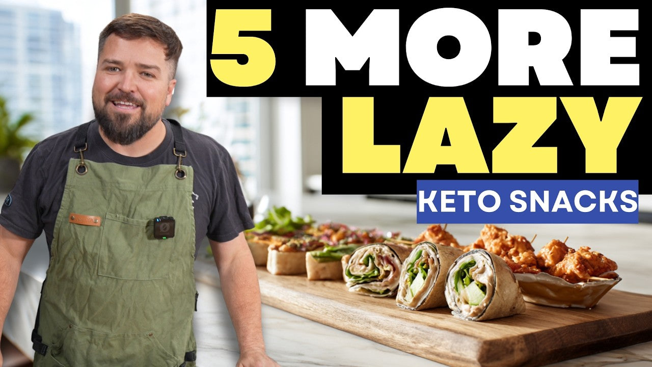 5 "Million-Dollar" Lazy Keto Snacks: The High-Protein Suite