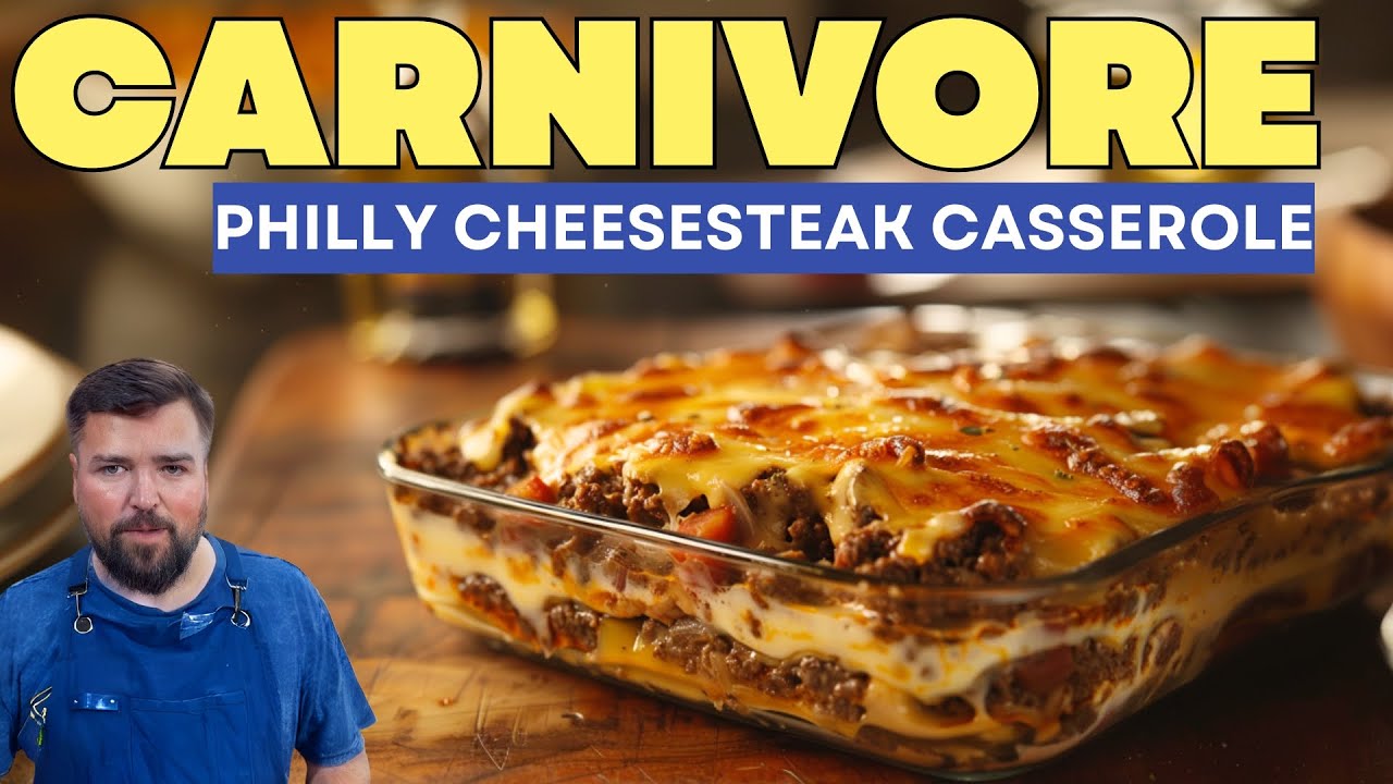 Carnivore Philly Cheesesteak Casserole: The "Million-Dollar" Protein Stack