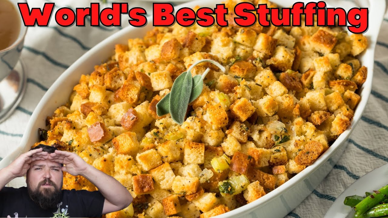 The World’s Best Stuffing Recipe: Why Texture and Aromatics are Everything