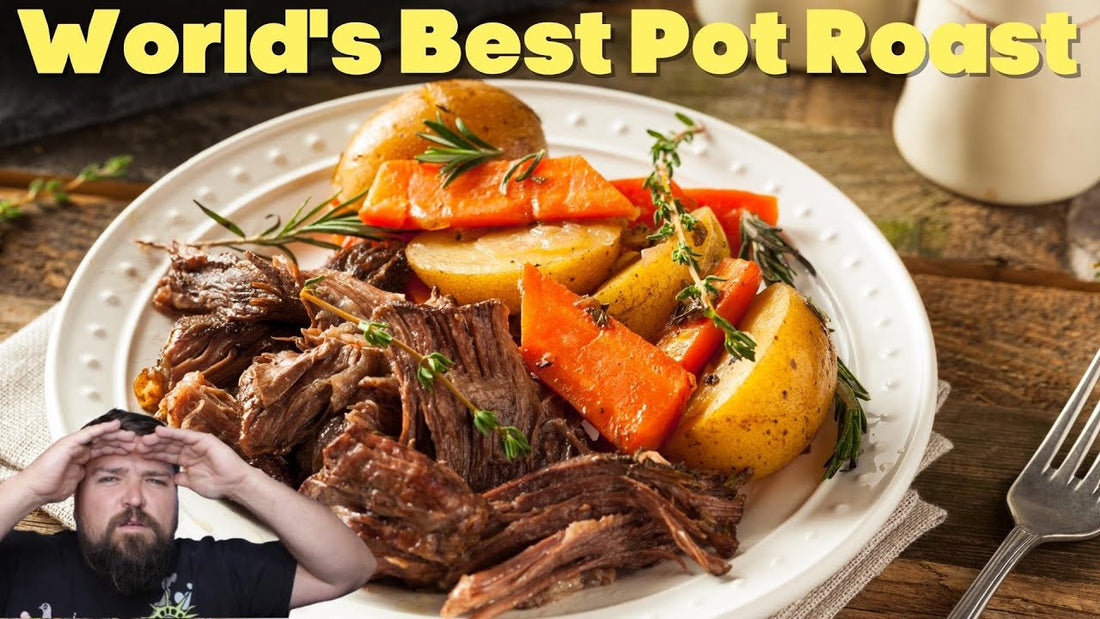 The Ultimate Slow-Cooked Pot Roast: A Masterclass in Tender, Melt-in-Your-Mouth Beef