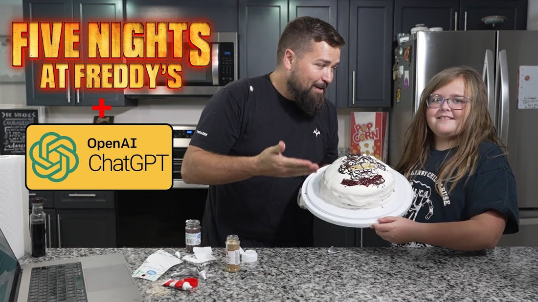 Freddy's Five Nights Delight: The Ultimate Spooky Chocolate Layer Cake
