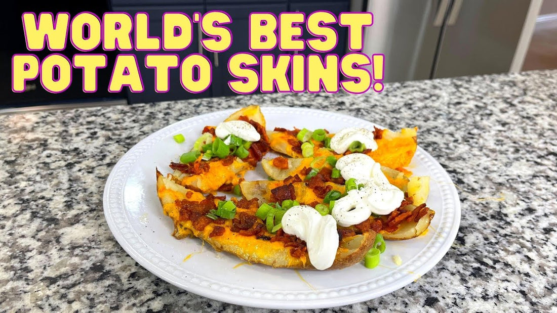 The Secret to the World’s Best Potato Skins: Extra Crispy, Cheesy, and Loaded