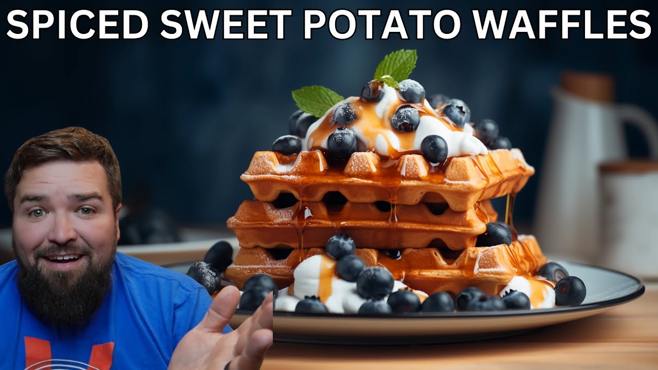Viral Spiced Honey-Drizzle Sweet Potato Waffles: The Ultimate Gourmet Brunch