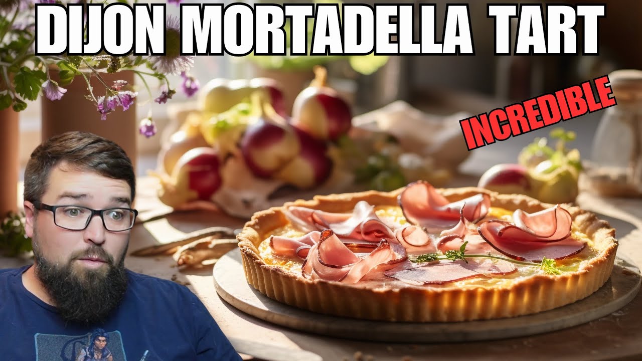 The Elevated Mortadella &amp; Dijon Tart: A Gourmet Masterclass in Flavor