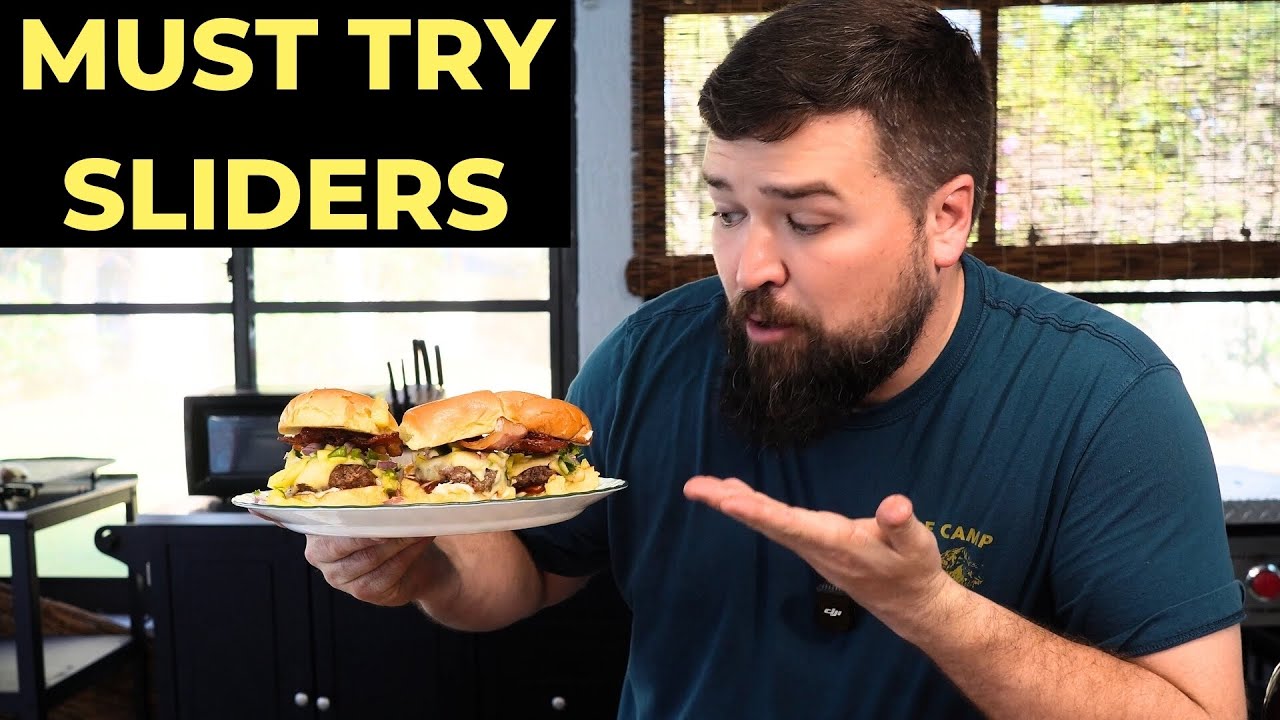 The Ultimate Super Bowl Slider: BBQ Bacon &amp; Smoked Gouda with Spicy Mango Salsa