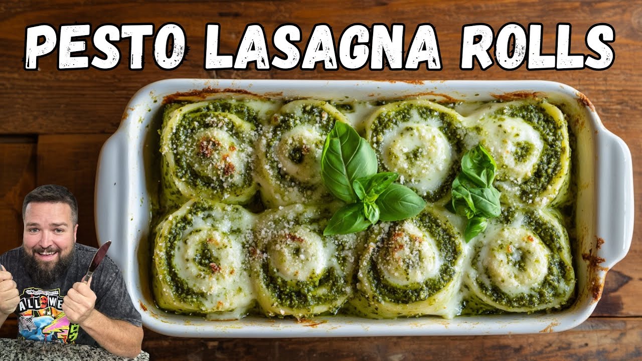 Elevated Pesto Lasagna Rolls: A Vibrant Twist on a Classic
