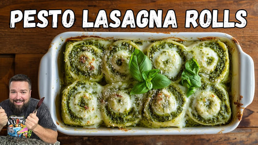 Elevated Pesto Lasagna Rolls: A Vibrant Twist on a Classic