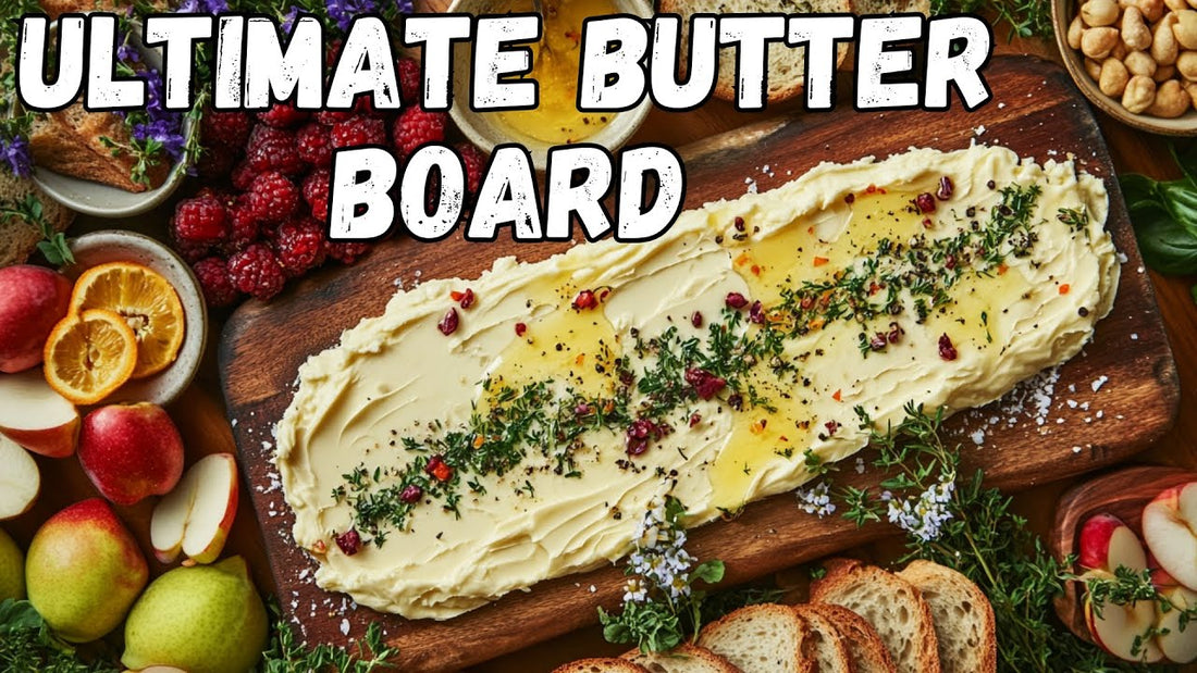 The Ultimate Butter Board: A Masterclass in Shared Appetizers