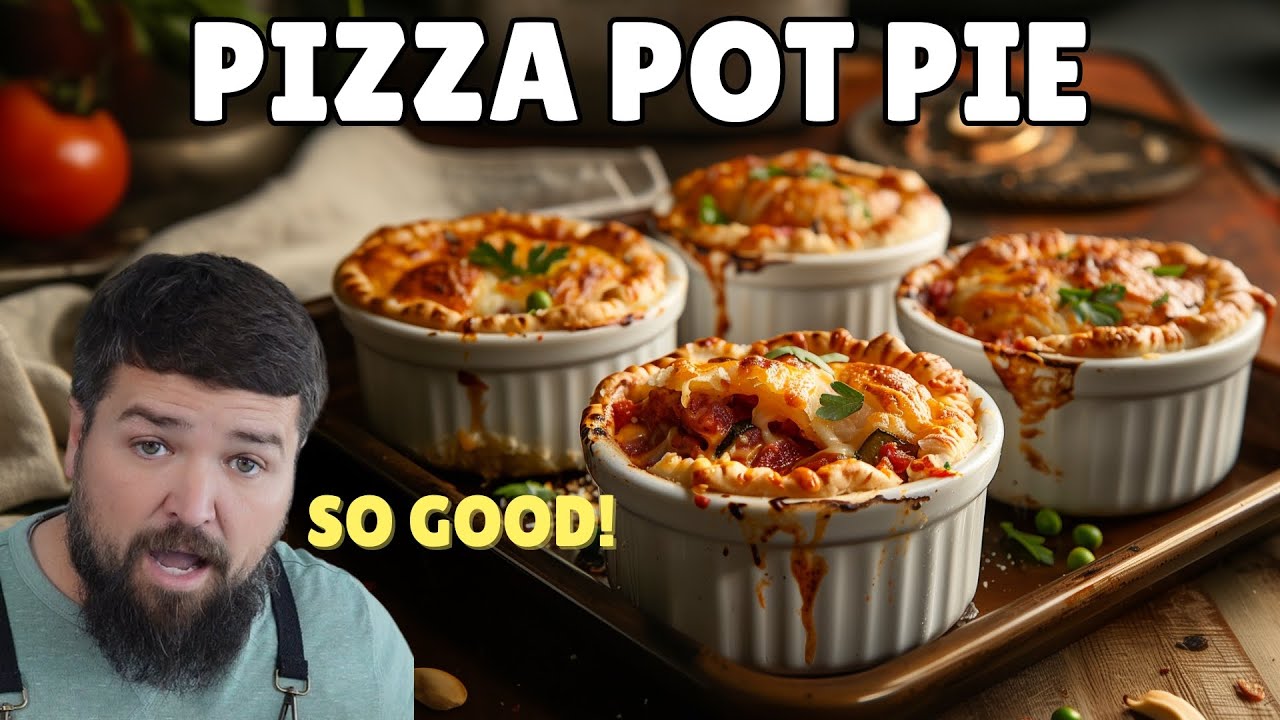 Ultimate Cheese Bomb Pizza Pot Pie: The Viral "Deep-Dish" Secret