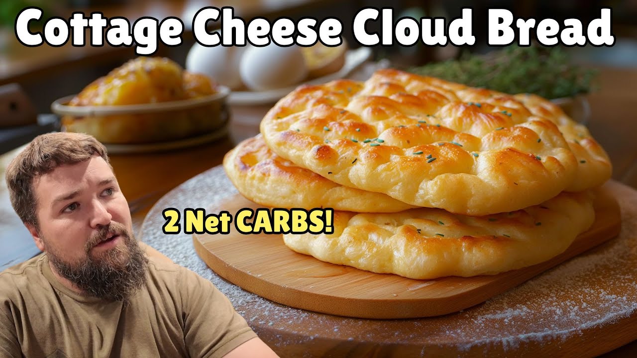 Cottage Cheese Keto Cloud Bread: The Ultimate "Weightless" High-Protein Bun