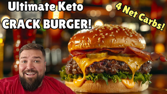 Elevated Keto Crack Burgers: The "Million-Dollar" Low-Carb Smash