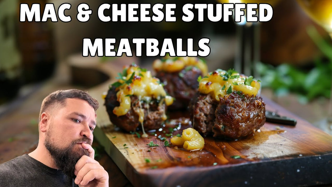 Mac ’n’ Cheese Stuffed Meatballs: The Ultimate "Cheese Bomb" Comfort Food