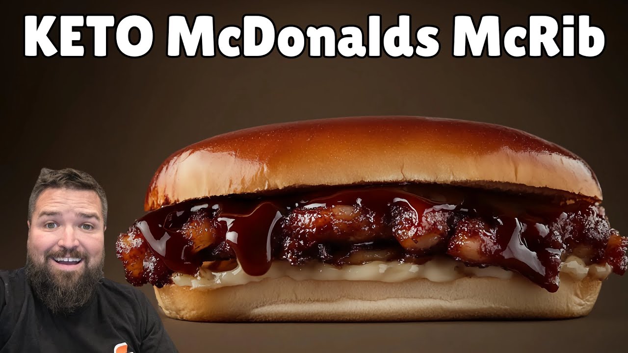 The Ultimate Keto McRib: The Low-Carb "Fast-Food" Hack