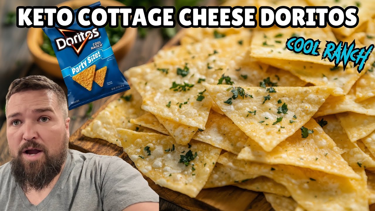 Cool Ranch Keto "Doritos" 2.0: The Ultimate Flavor-Infused Crunch