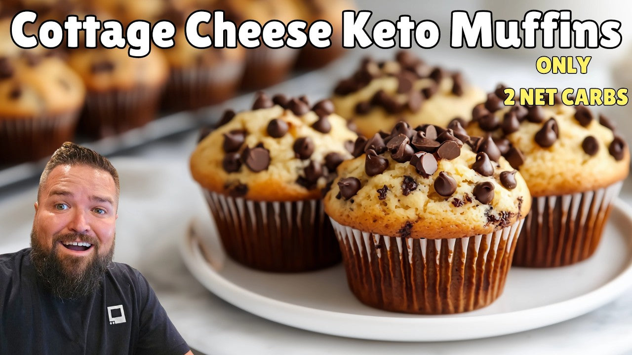 World’s Best Keto Cottage Cheese Muffins: The "Bakery-Style" Protein Hack