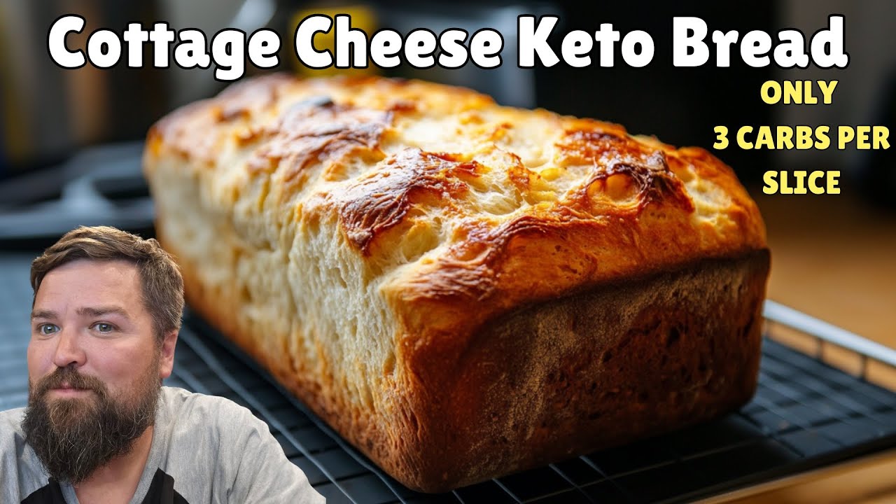 Keto Cottage Cheese Loaf Bread: The Ultimate "Sandwich-Stable" High-Protein Loaf