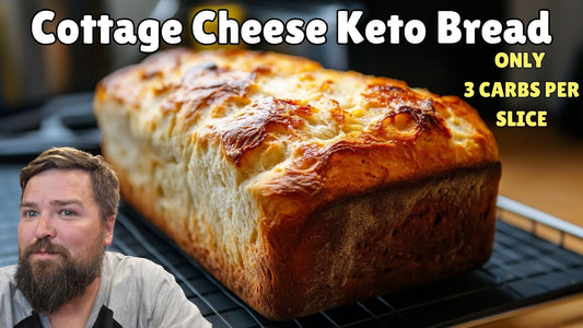 Keto Cottage Cheese Loaf Bread: The Ultimate "Sandwich-Stable" High-Protein Loaf