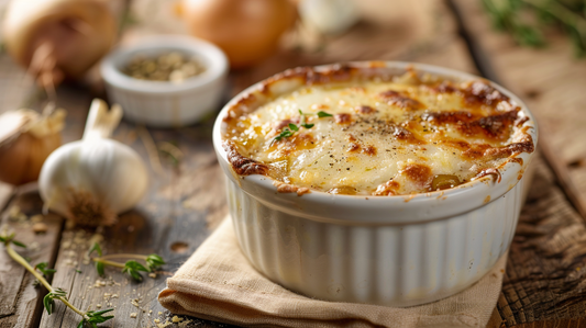 Cottage Cheese French Onion Bake (Keto, High-Protein)