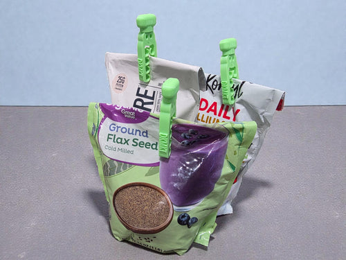 3x Chef Octopus Bag Clips (Glow In The Dark)