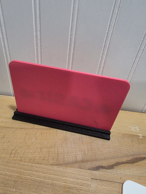 Pink trash to cash podcast sign
