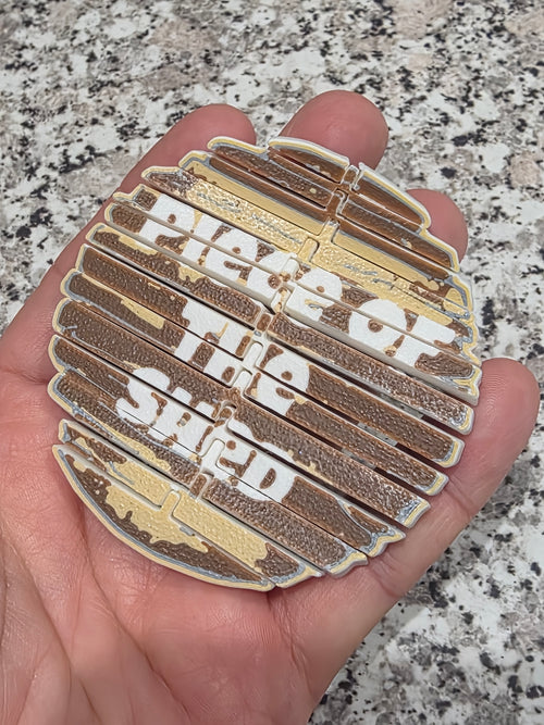 Piece of the shed fidget toy #kevinisaliarallegedly